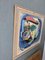 Cubist House, Oil on Board, 1950s, Framed, Image 3