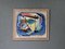 Cubist House, Oil on Board, 1950s, Framed 7