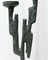 Brutalist Candlestick in Metal, 1970s, Image 8