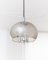 Space Age Ceiling Lamp in Chrome by Wortmann & Filz, 1970s 10