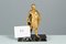 Athlète en Bronze Doré avec Disque par Édouard Drouot, Fin du 19e ou Début du 20e Siècle 13