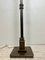 Lámpara de pie Art Déco de latón con detalles geométricos, años 50, Imagen 6