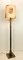 Art Deco Brass Floor Lamp with Geometric Accents, 1950s, Image 2
