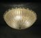 Italian Reeded Frosted Murano Glass Wall Light from Vistosi 13
