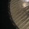 Italienische Wandlampe aus gefrostetem Muranoglas von Vistosi 19