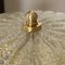 Italienische Wandlampe aus gefrostetem Muranoglas von Vistosi 10