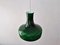 Vintage Green Colored Glass Pendant Lamp from Holmegaard, 1970s 2