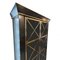 Empire French Gilt Metal Display Cabinet, 1970s, Image 4