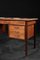 Vintage Mid-Century Scandinavian Modern Teak Desk with Hand-Painted Pattern on Top, 1960s, Image 3