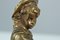 Französische Sortie d'Ecole Skulptur aus Bronze, Ende 19. Jh. von Eutrope Bouret, 1800er 10