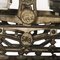 Antique Austrian Chrome Steel Scale with 11 Brass Weights by J. Florenz Wien, 1800s, Set of 12 4