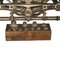 Antike österreichische Chromstahlwaage mit 11 Messinggewichten von J. Florenz Wien, 1800er, 12 . Set 6