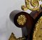 Empire Lyre Pendulum in Mahogany and Gilded Bronze, Image 7