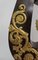 Empire Lyre Pendulum in Mahogany and Gilded Bronze 16