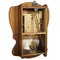 Art Deco Pendulum Wall Clock in Lacquered Wood Case, 1920s, Image 5