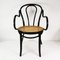 German Bentwood Chair from Thonet, 1950s, Image 1