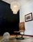Lampadario a tre livelli in vetro di Murano bianco albaster, anni '90, Immagine 7