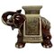 Éléphants en Céramique Vernie, 1960, Set de 2 15