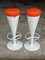 Midcentury Scandinavian Space Age Bar Stools by Johanson Design, 1970s, Set of 2 1