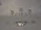 Vintage Three Armed Candlesticks, Set of 2, Image 4