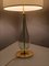 Lámpara de mesa de latón y vidrio de Max Enlarge para Fontana Arte, años 50, Imagen 12