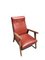 Französischer Vintage Sessel aus Leder, 1960er 4