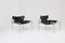SZ12 Leather Lounge Chairs by Walter Antonis for T Spectrum, 1970s, Set of 2 1