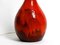 Lampada da terra grande in ceramica rossa dipinta a mano, anni '60, Immagine 14