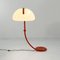 White Serpente Floor Lamp by Elio Martinelli for Martinelli Luce, 1970s, Image 2