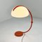 White Serpente Floor Lamp by Elio Martinelli for Martinelli Luce, 1970s 5