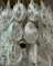Große Deckenlampe aus Muranoglas von Mazzega 4