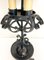 Lampada da tavolo Mid-Century in stile brutalista in ferro battuto, anni '60, Immagine 14
