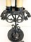 Mid-Century Brutalist Style Forged Table Lamp in Wrought Iron, 1960s, Image 14