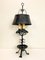Mid-Century Brutalist Style Forged Table Lamp in Wrought Iron, 1960s, Image 17