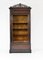 19th Century French Louis XVI Style Display Cabinet or Bookcase in Rosewood & Satin Birch, Image 2