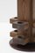 Large Italian Walnut Coat Rack by Giuseppe Rivadossi, 1970s, Image 7