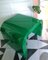 Vintage American Postmodern Emerald Green Lacquered Waterfall Side or Coffee Table, 1980s, Image 7