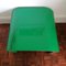 Vintage American Postmodern Emerald Green Lacquered Waterfall Side or Coffee Table, 1980s 6