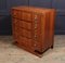 French Art Deco Walnut Chest of Drawers, 1930s 7