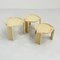 Tables Gigognes par Giotto Stoppino pour Kartell, 1970s, Set de 3 2