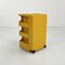 Yellow Boby Trolley by Joe Colombo for Bieffeplast, 1960s 5