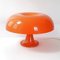 Lampada da tavolo Nesso arancione di Giancarlo Mattioli per Artemide, anni '60, Immagine 1
