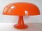 Nesso Tischlampe in Orange von Giancarlo Mattioli für Artemide, 1960er 13