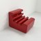 Red Karelia Lounge Chair by Liisi Beckmann for Zanotta, 1960s, Image 4