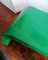 Large Vintage American Postmodern Emerald Green Lacquered Waterfall Coffee Table, 1980s 12