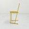 Yellow Metal Chair from Flyline, 1980s 7