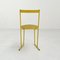 Yellow Metal Chair from Flyline, 1980s 2