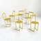 Yellow Metal Chair from Flyline, 1980s, Image 1