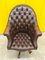 Chesterfield Directors Armchair in Brown Leather 10