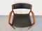 Vintage Scandinavian Armchair in Teak and Black Skai by Niels Otto Møller, 1960s, Image 7